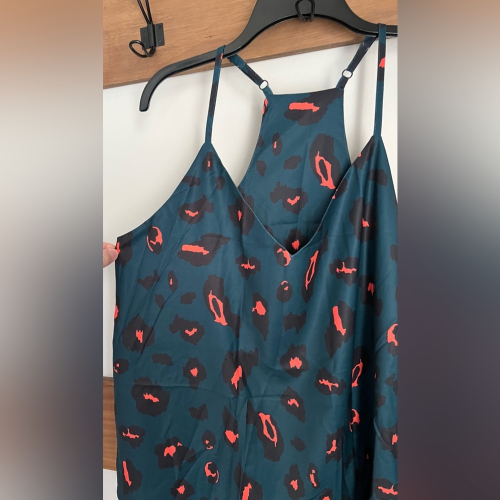 Strappy Leopard print Tank